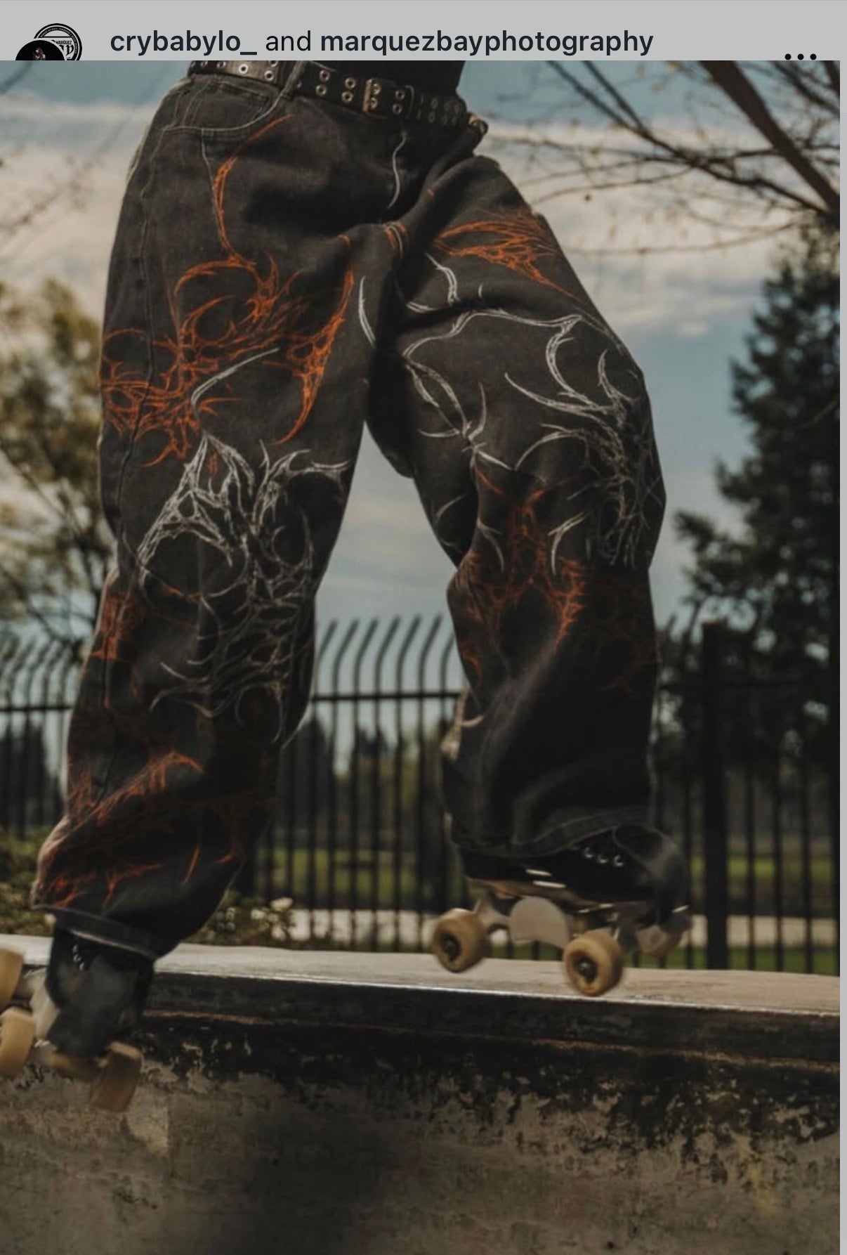 Opium baggy denim pants jeans
