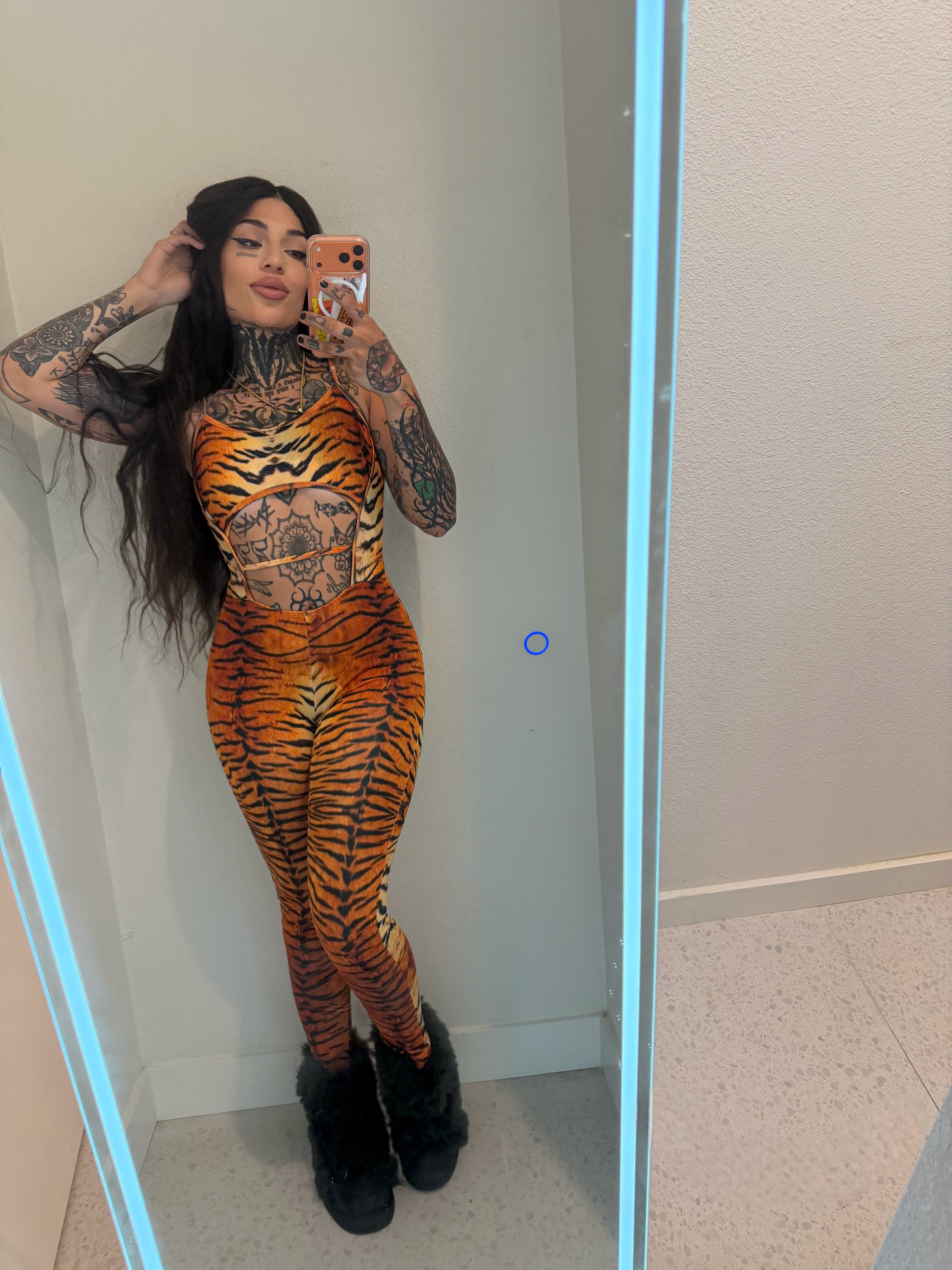 Tiger jumpsuit