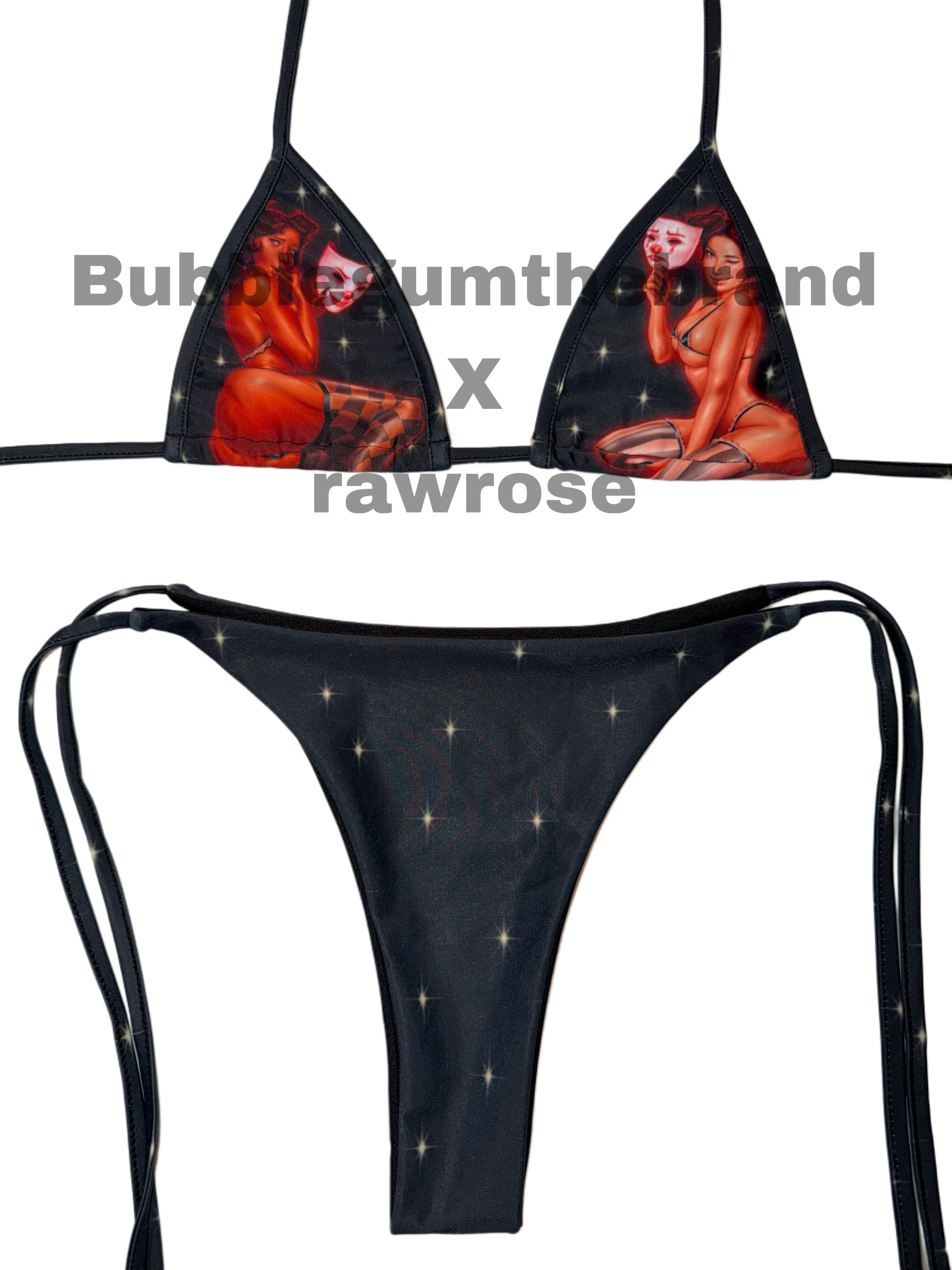 Hustle now, cry later bikini