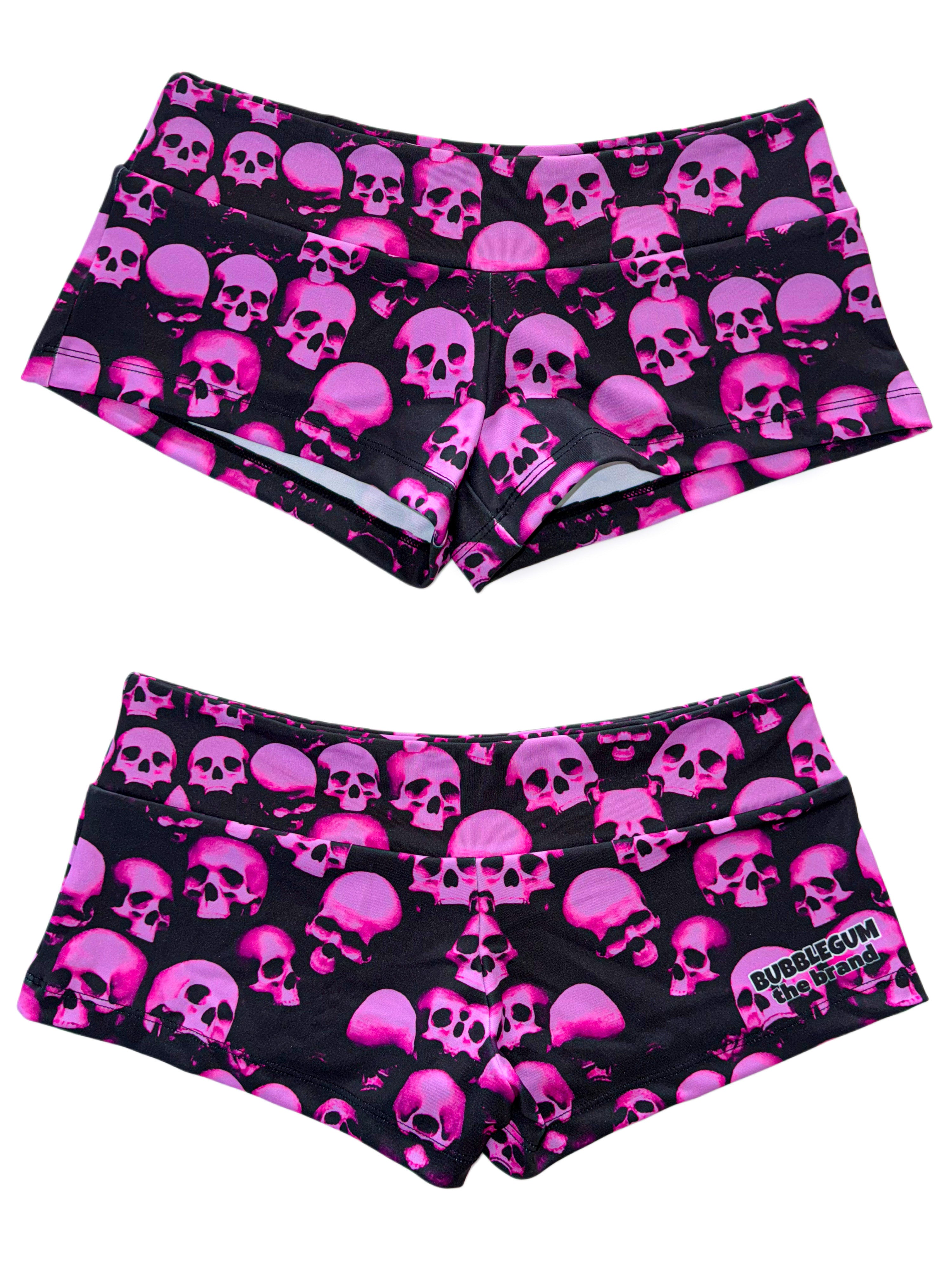 Slime skulls micro shorts hotpants streetwear