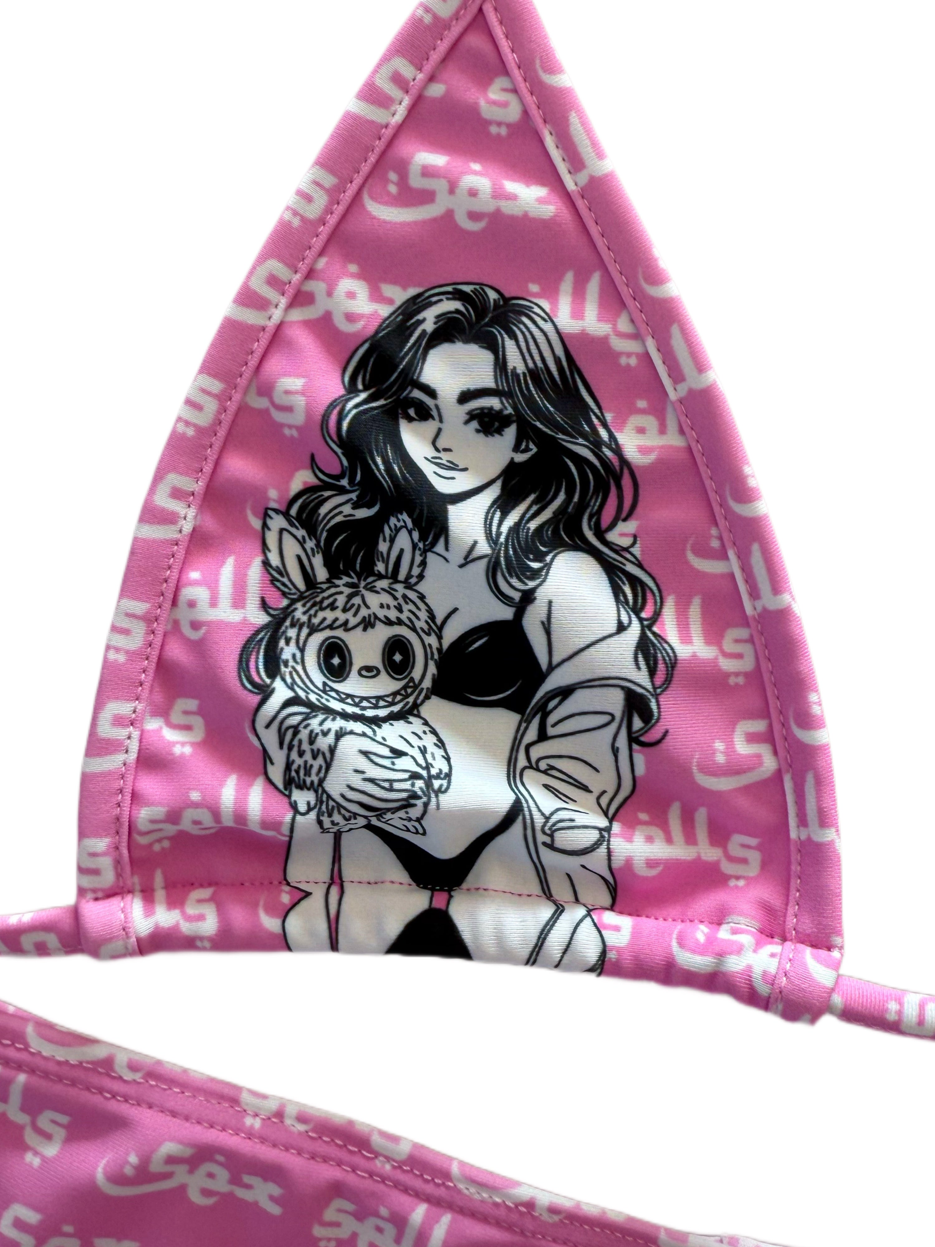 My boo chaps bikini set