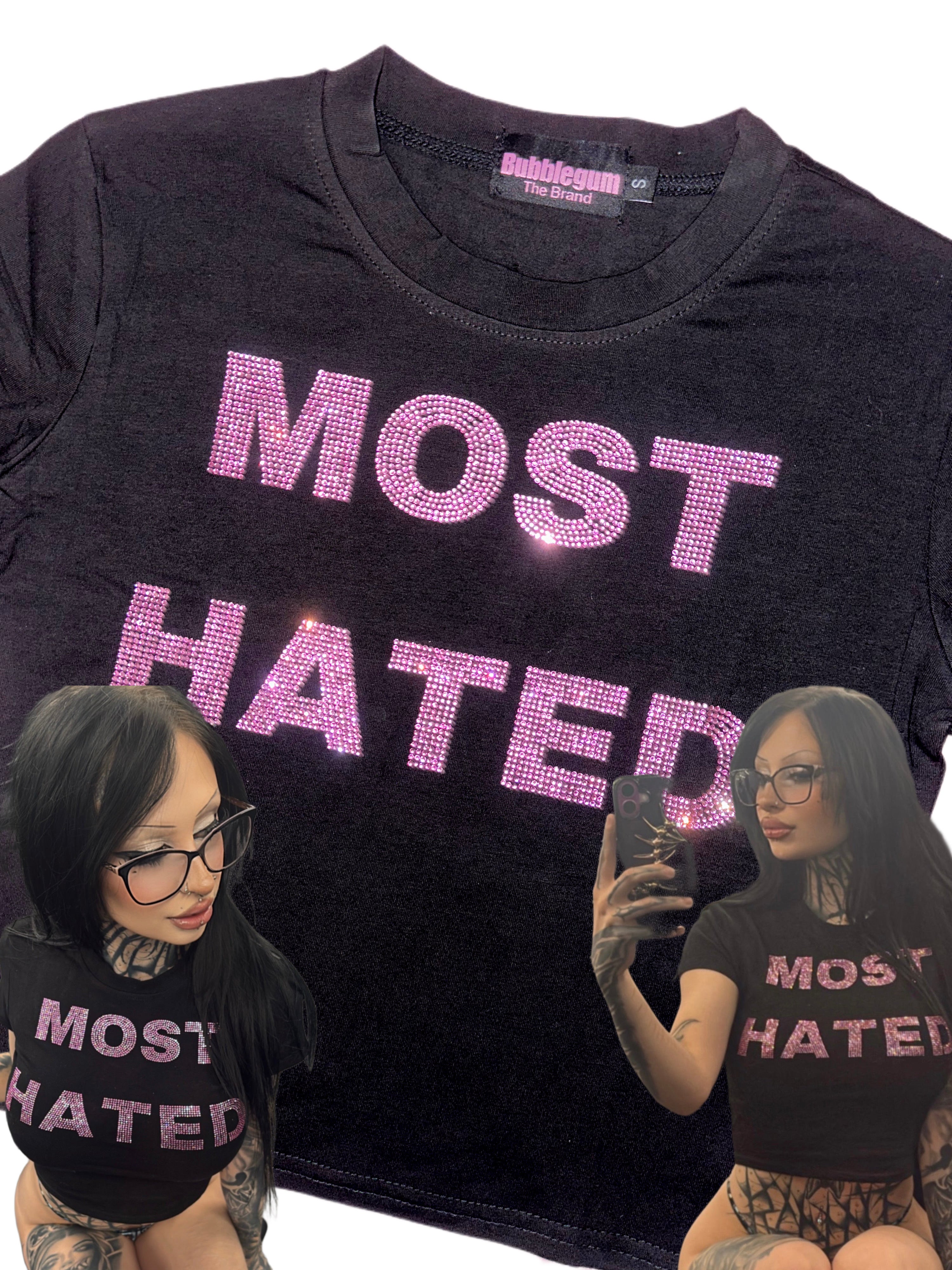 Most hated rhinestone crop top