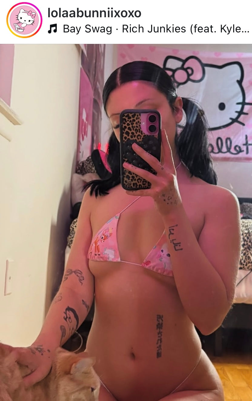 Lil bow peep string microkini