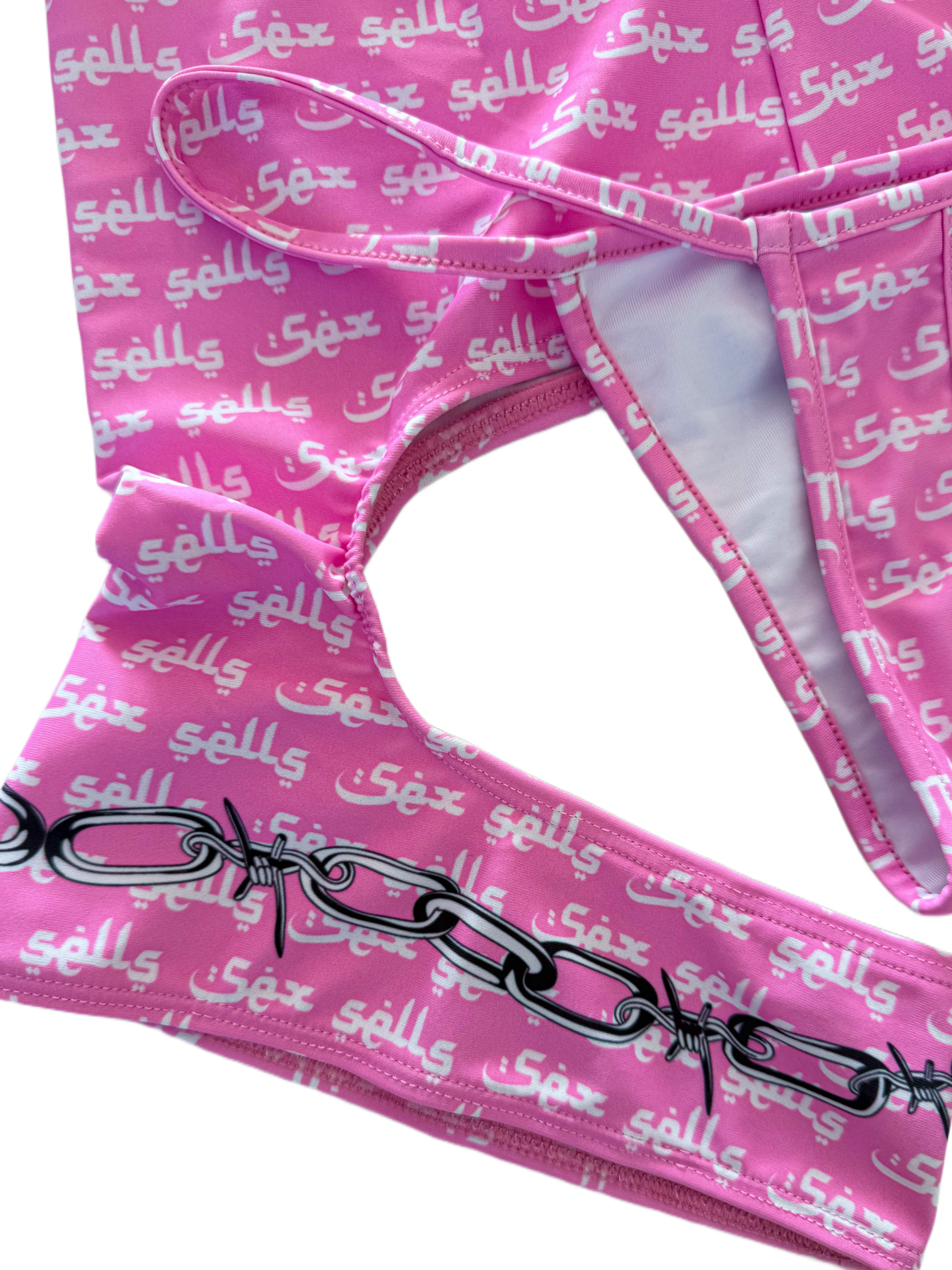 My boo chaps bikini set