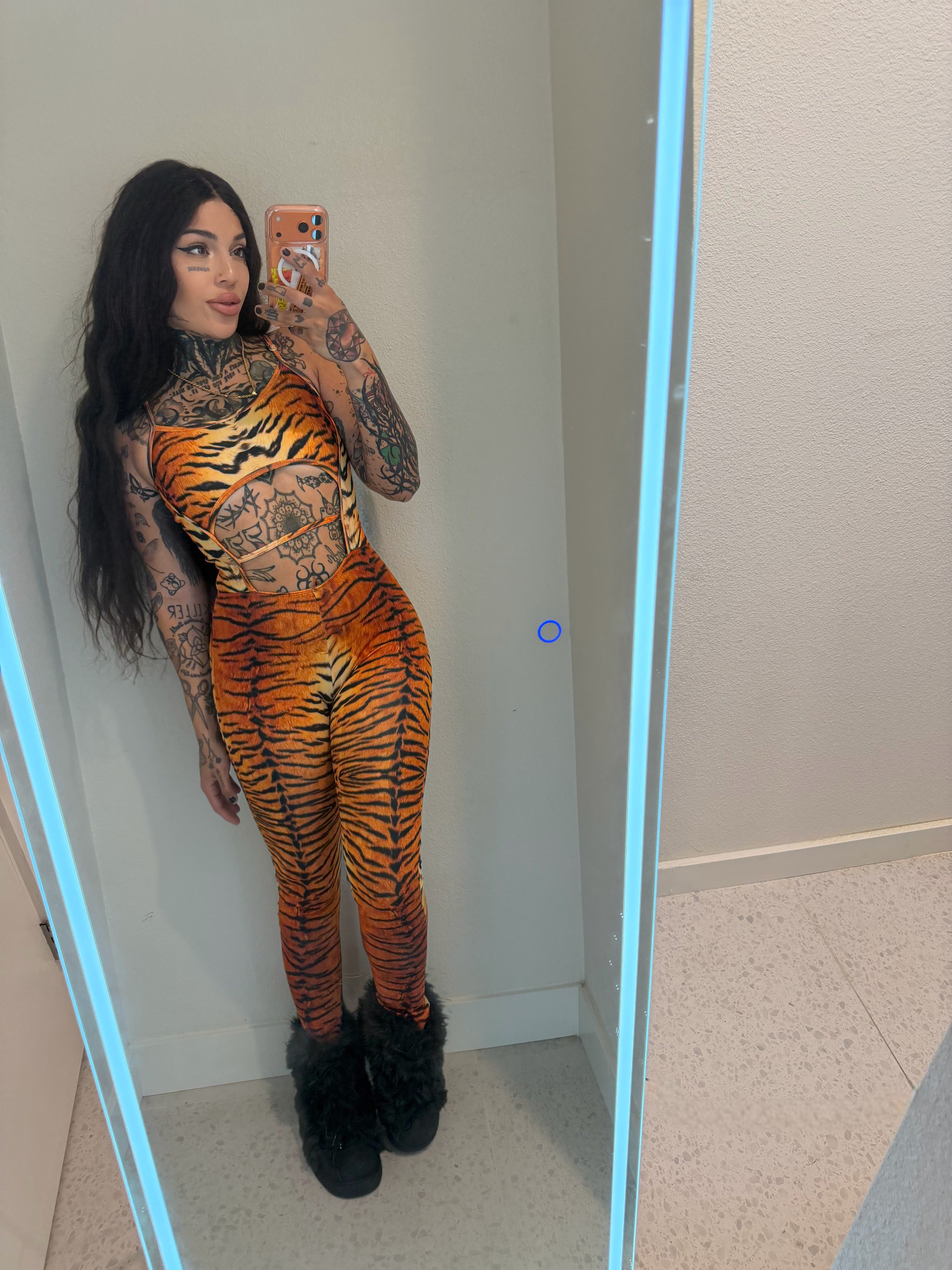 Tiger jumpsuit