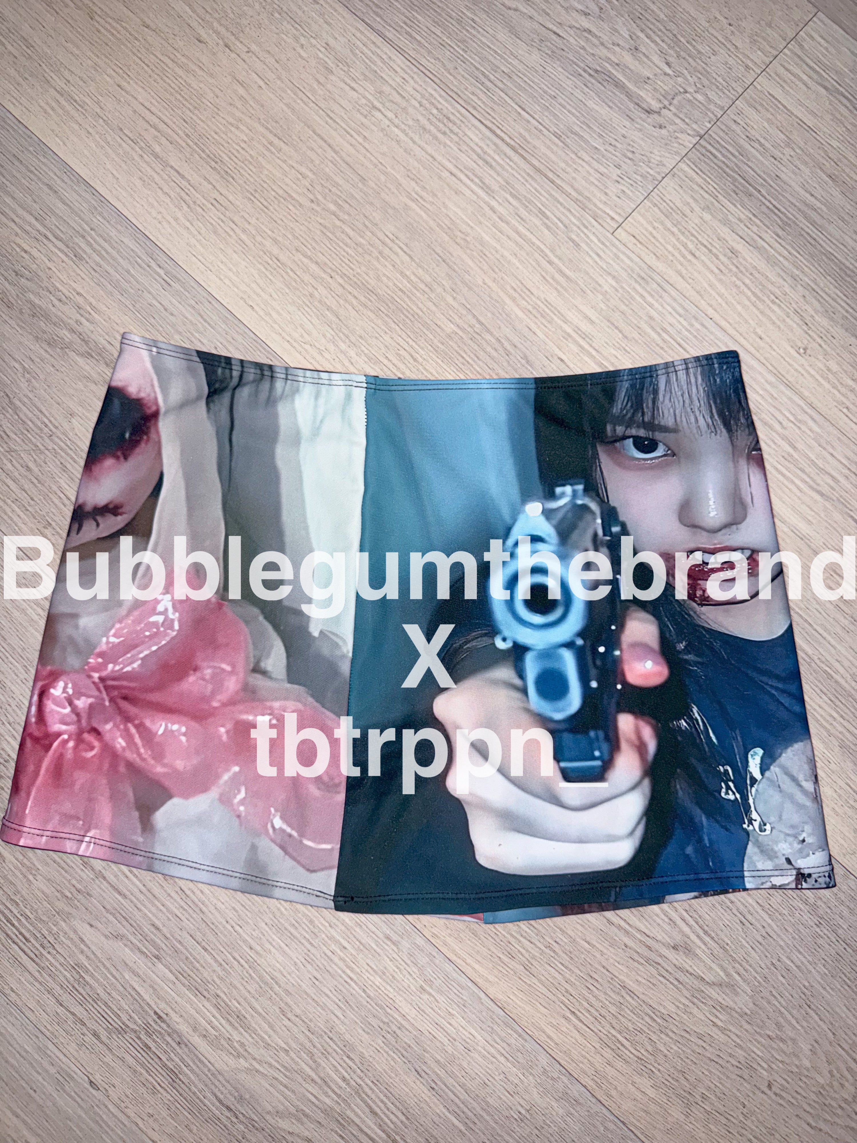 Brain rot reversible miniskirt