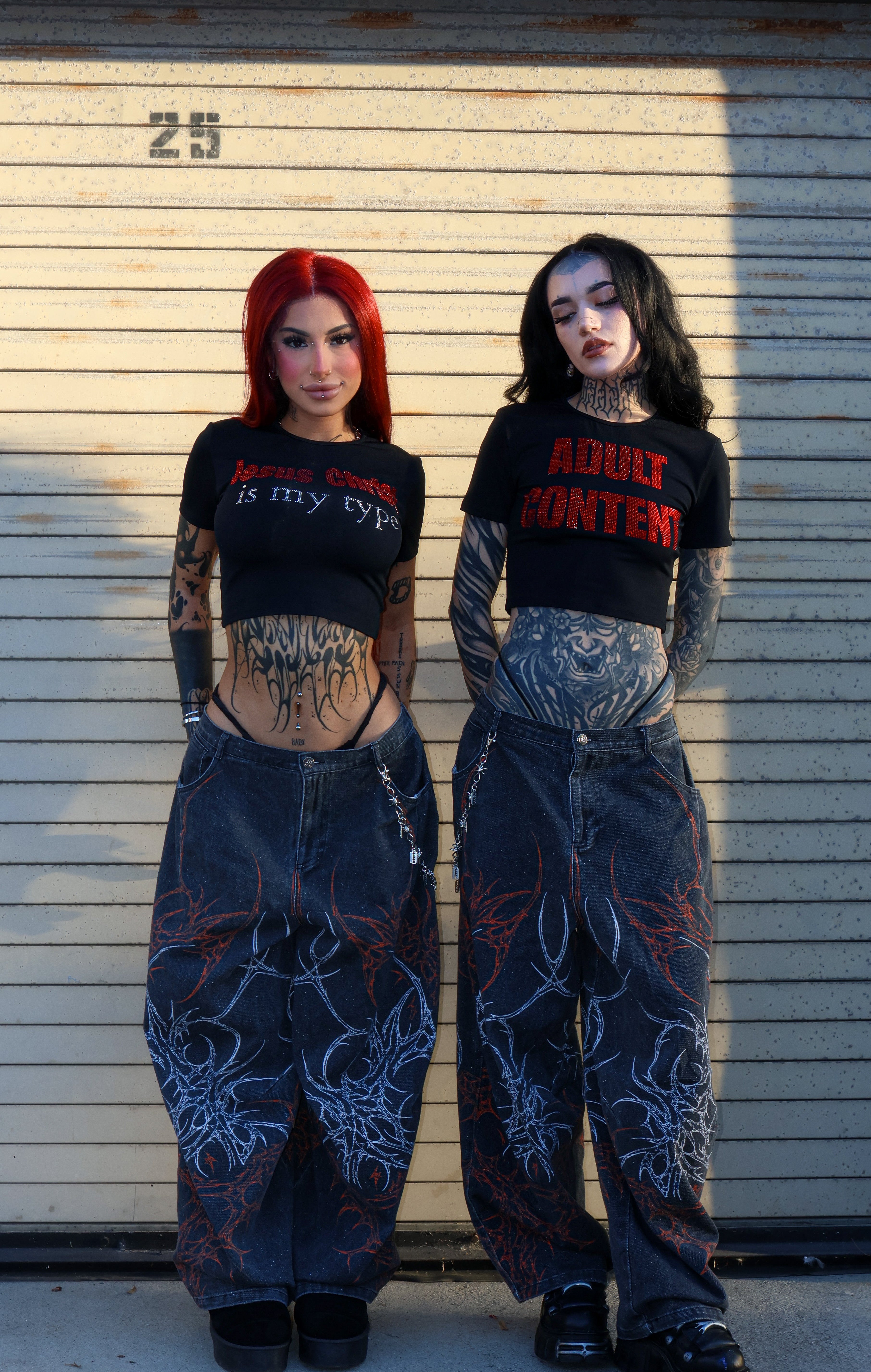 Opium baggy denim pants