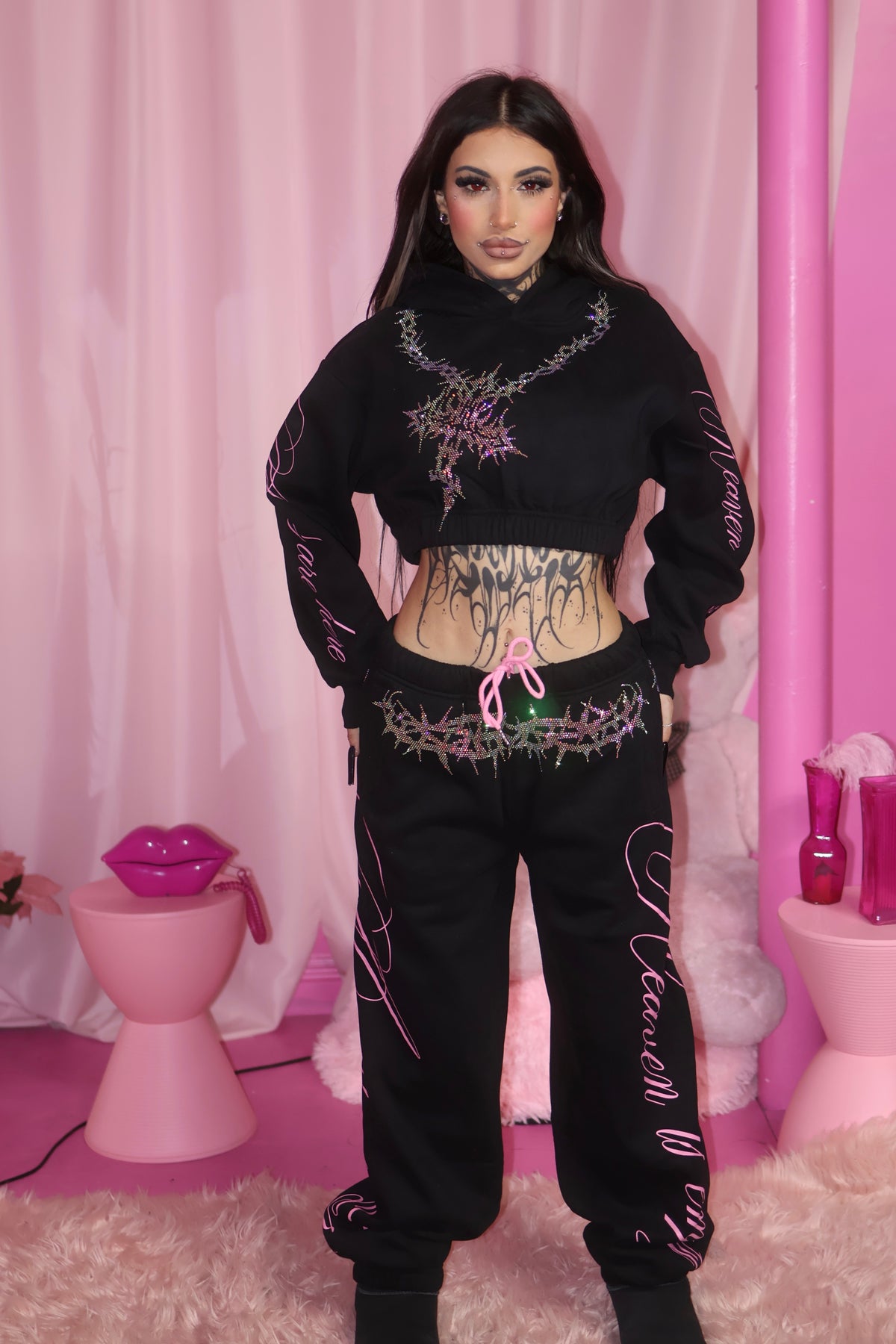 Angels are here sweatpants
