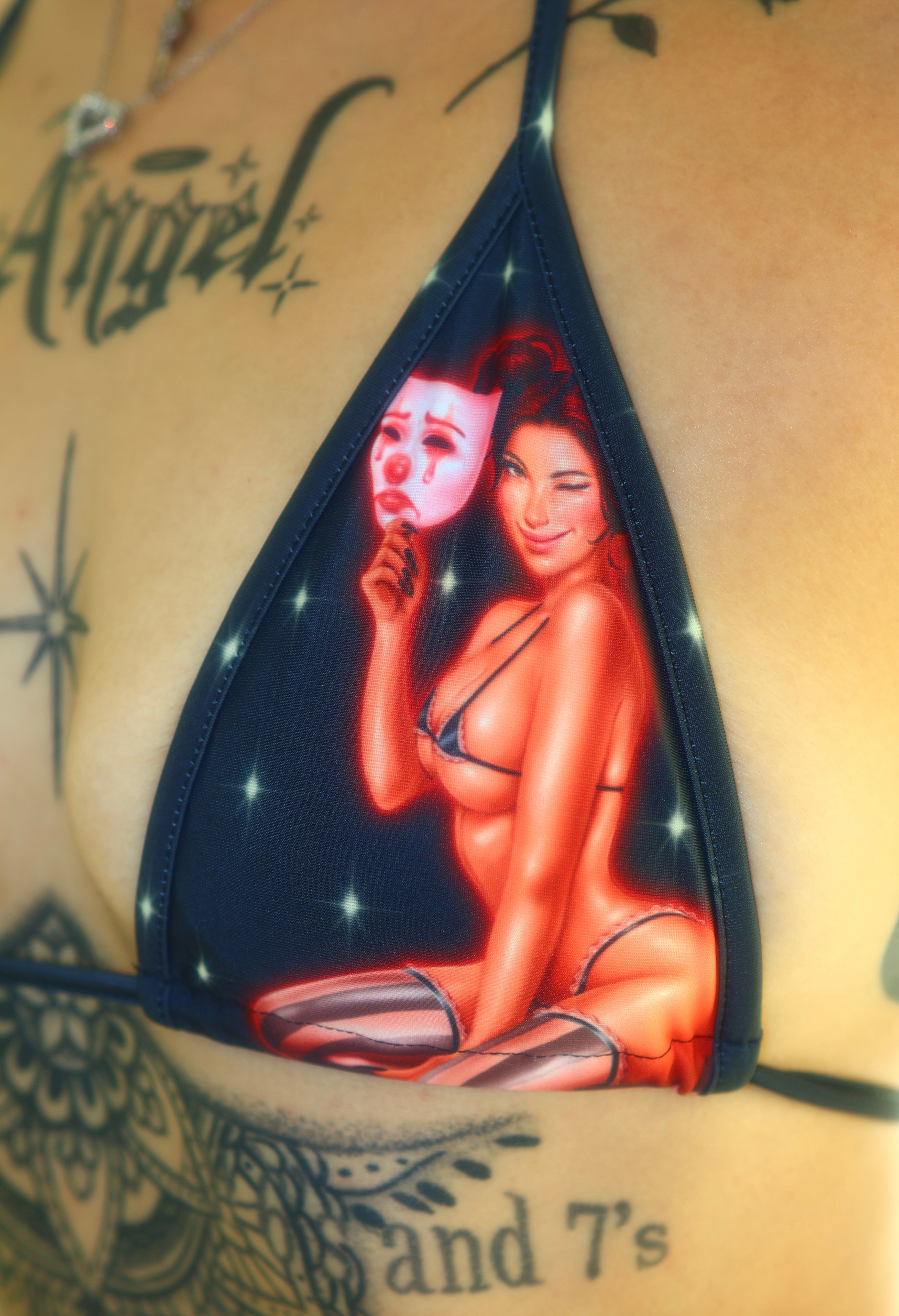 Hustle now, cry later bikini