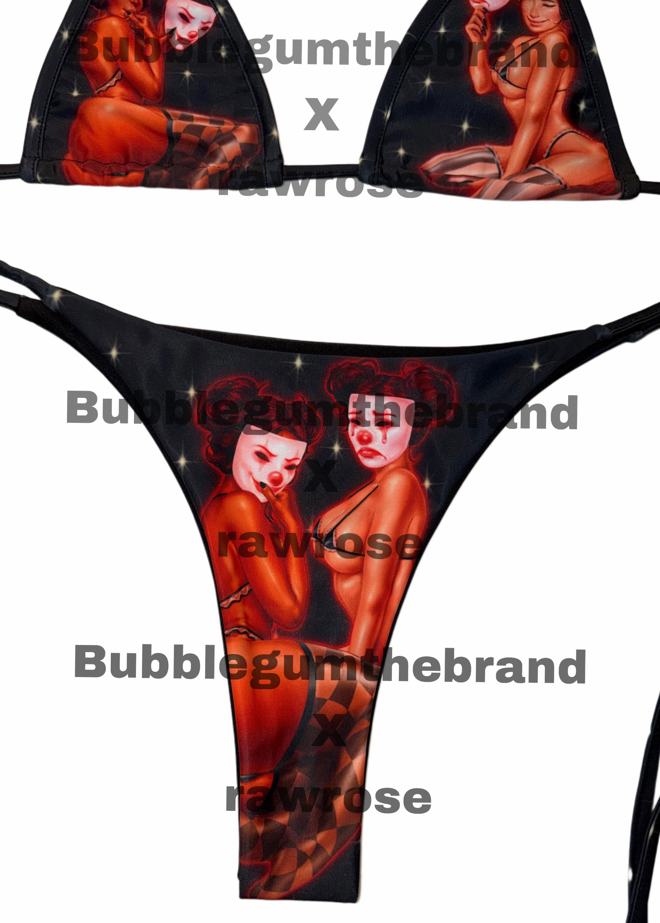 Hustle now, cry later bikini