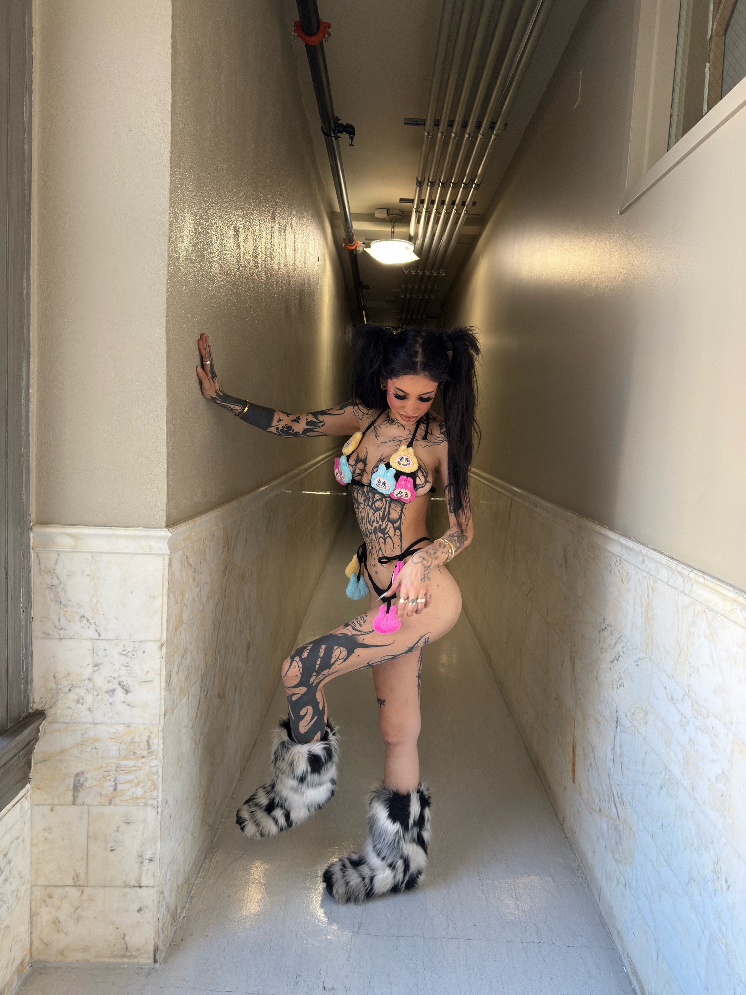 Monsters plush bikini