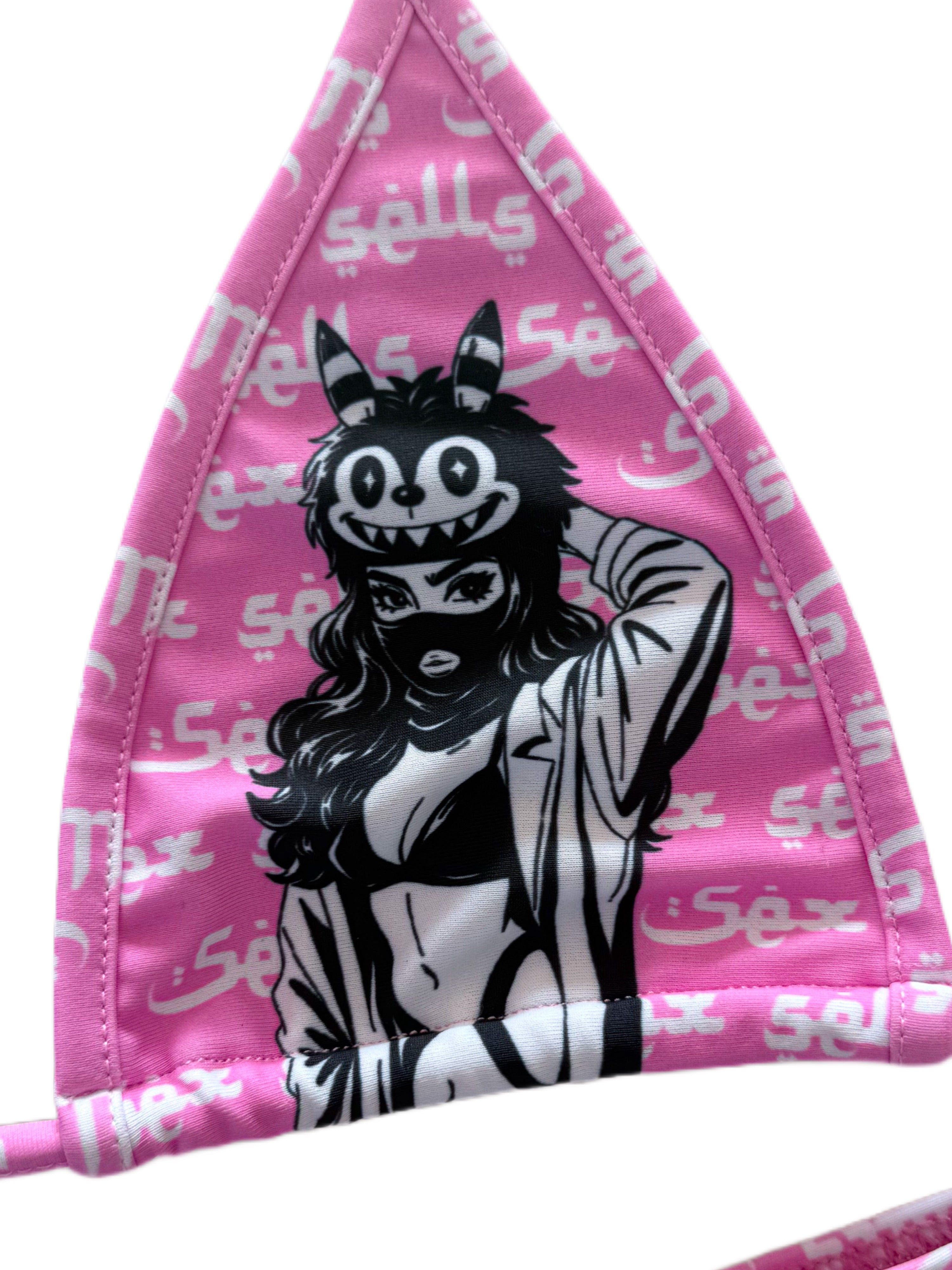 My boo chaps bikini set