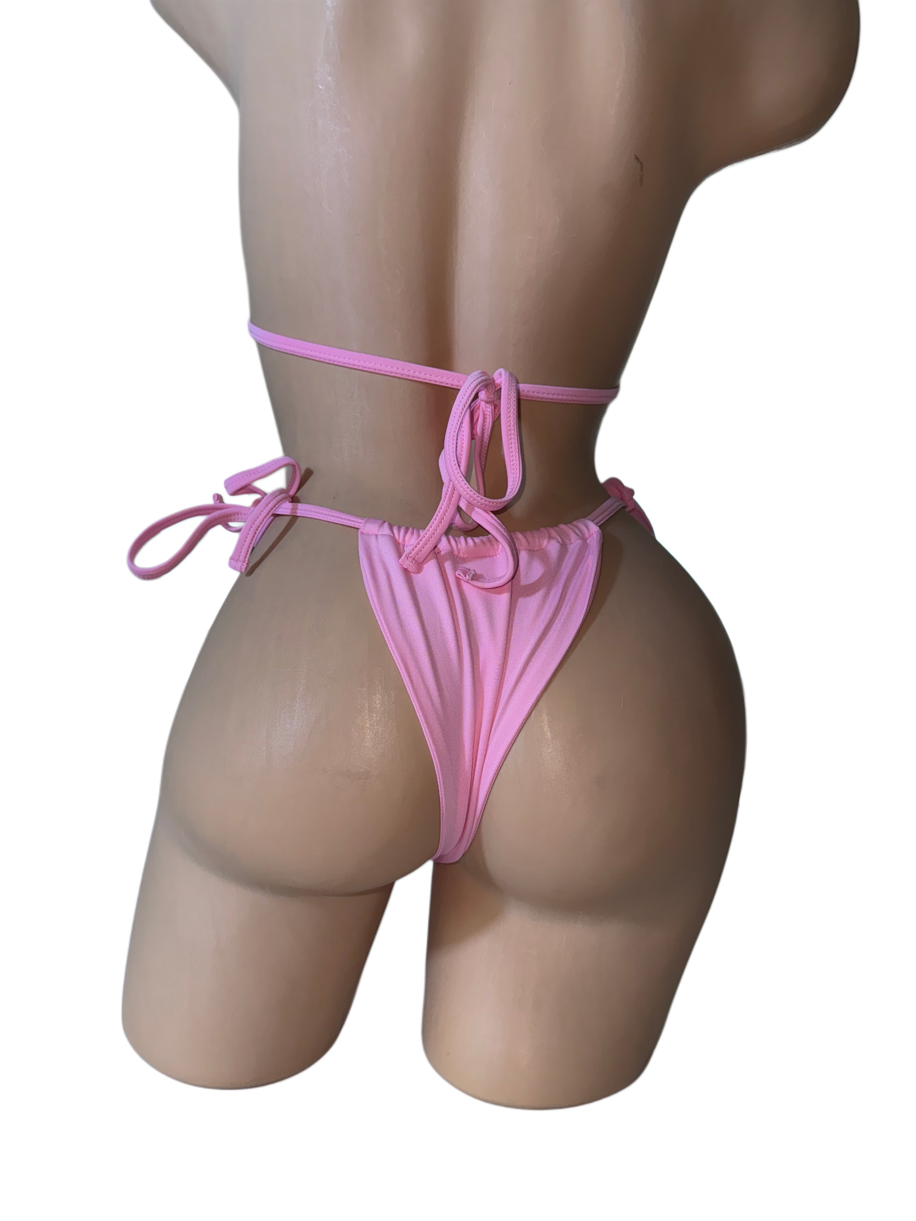 Forgive me not rhinestone bikini mesh skirt set