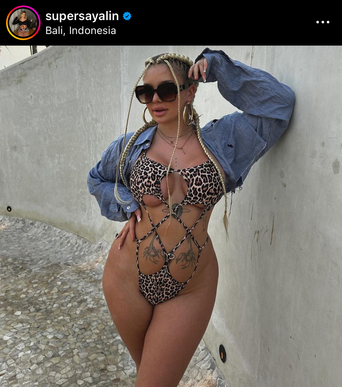 Leopard star one piece