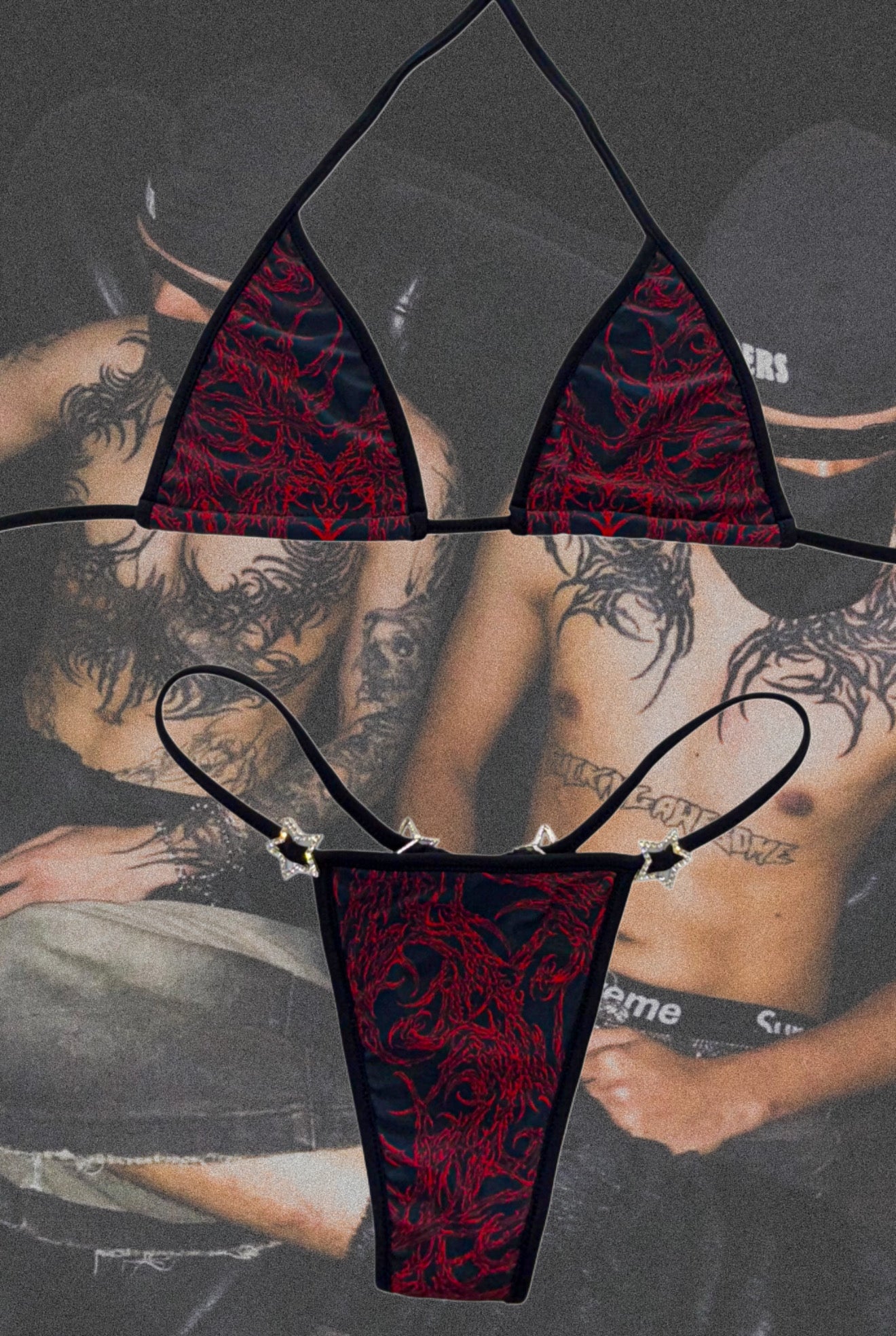 Neo tribal core bikini