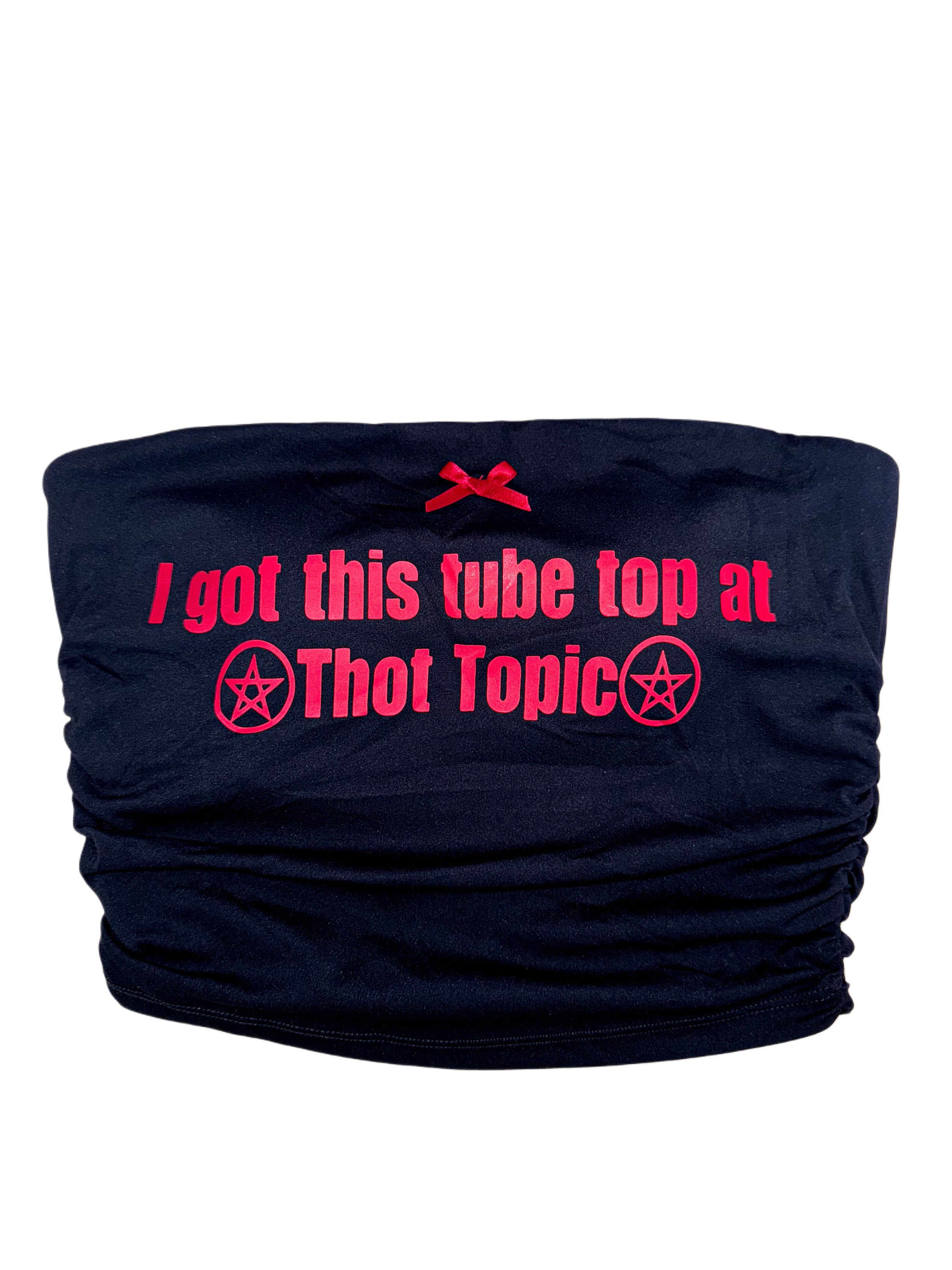 Thot topic tube top streetwear