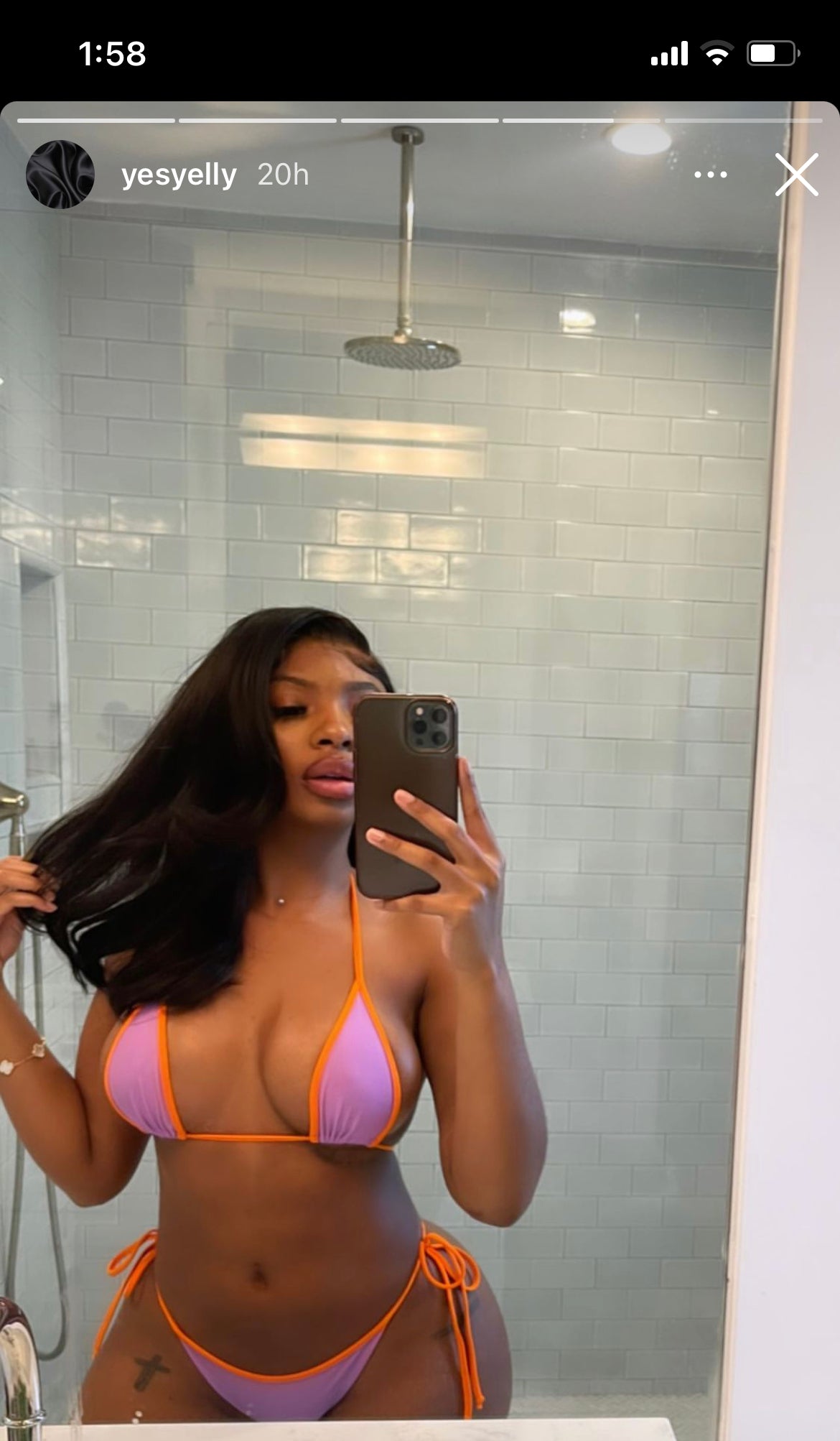 Tropical sunrise bikini - Bikinis, Monokinis, skirt sets, and apparel inspired by strippers - Bubblegum The Brand